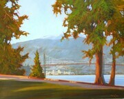 Lionsgate from Stanley Park, 24”x30”