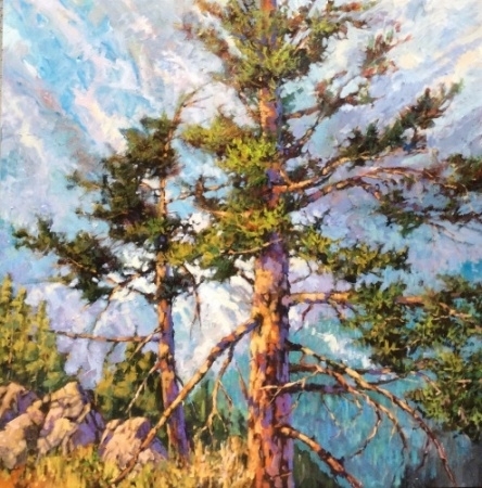 Mountain High, 30”x30”