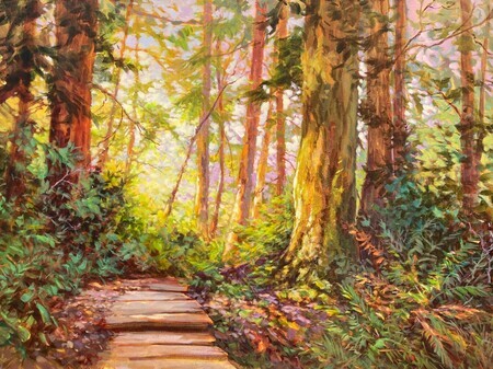 Forest Trail, 30”x40”